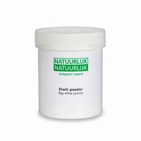 Organic egg white powder