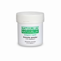 Organic acerola powder 17% Vit.C